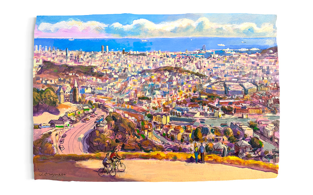 Josep Moscardó - Barcelona panorama II