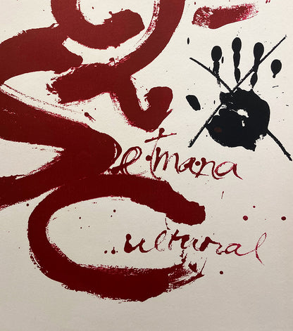 Antoni Tàpies · 2a Setmana Cultural