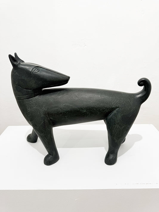 Pascal Plasencia · Perro mirando el pasado