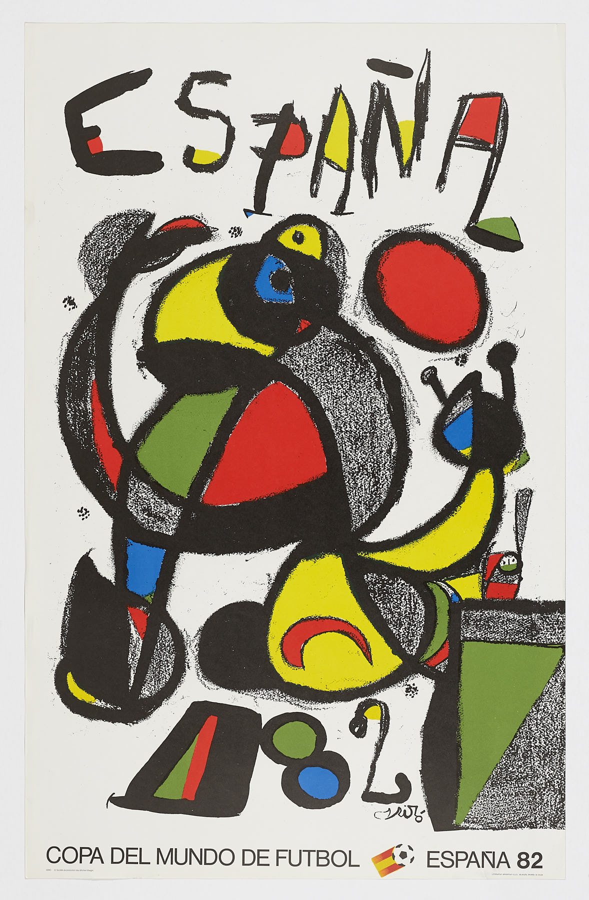 Joan Miró · La festa (Espanya 82)