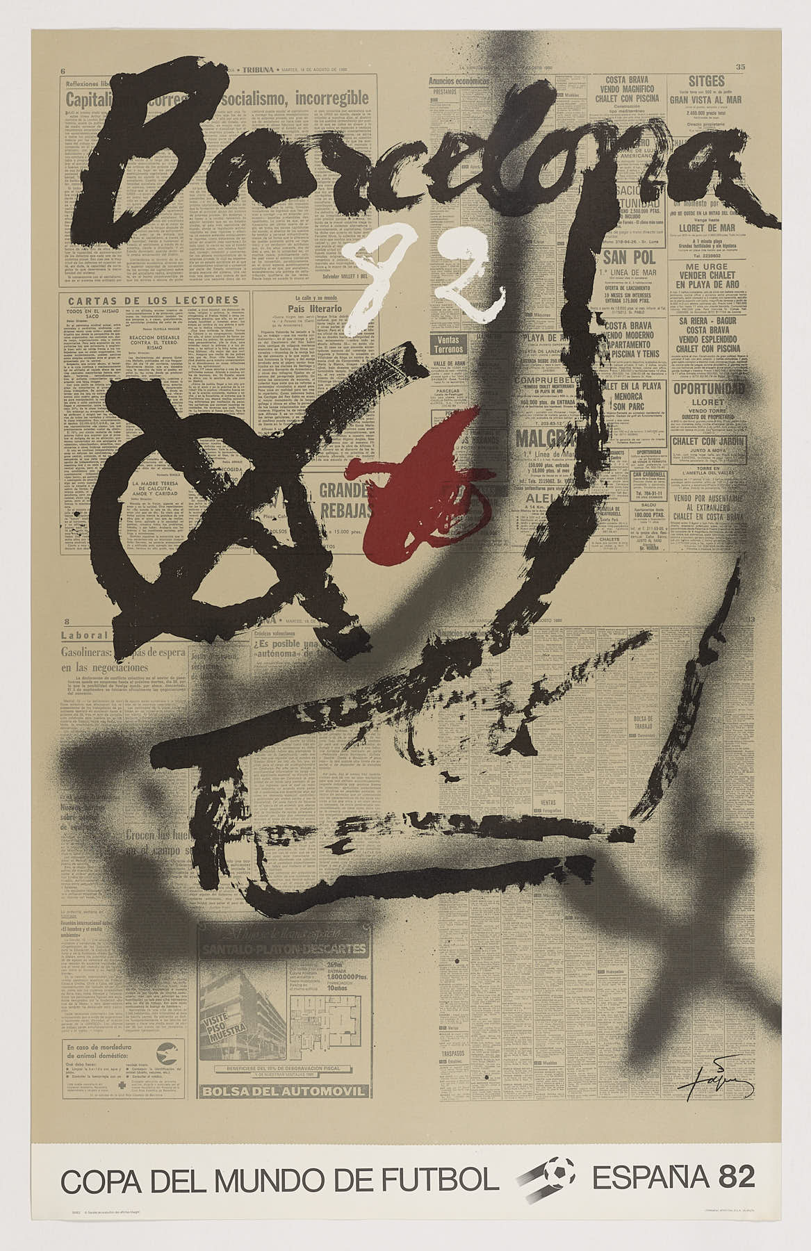 Antoni Tàpies · Xut (Barcelona)