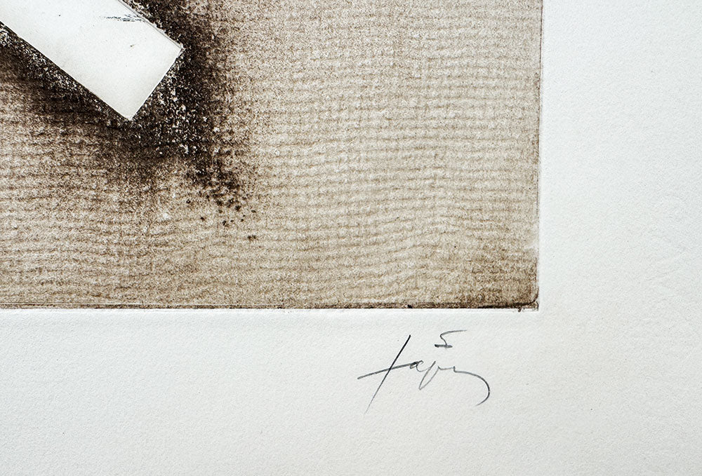 Antoni Tàpies · Burnt Paper