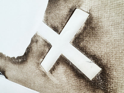 Antoni Tàpies · Burnt Paper