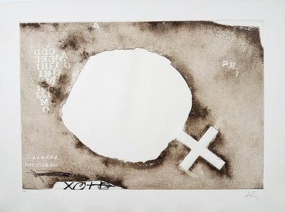Antoni Tàpies · Burnt Paper