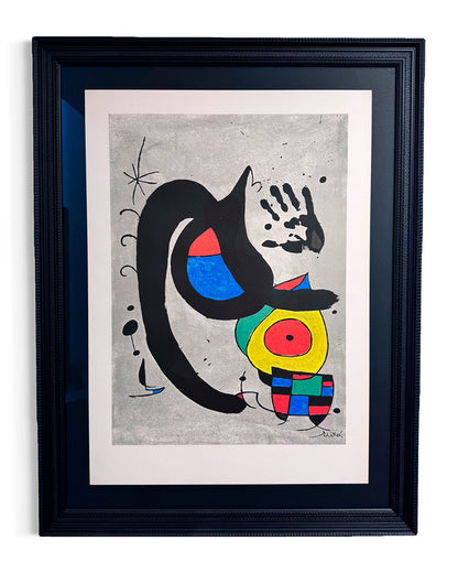 Joan Miró · Gato y mano