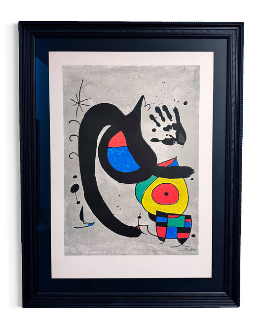 Joan Miró · Gato y mano