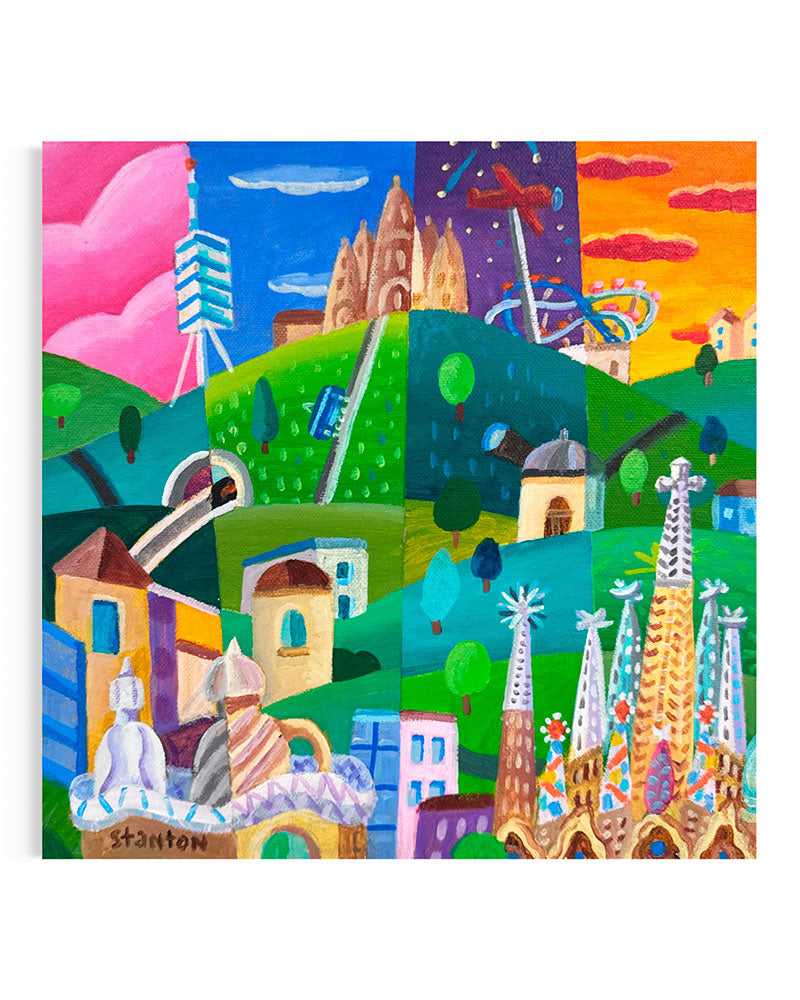 Philip Stanton · Barcelona Skyline