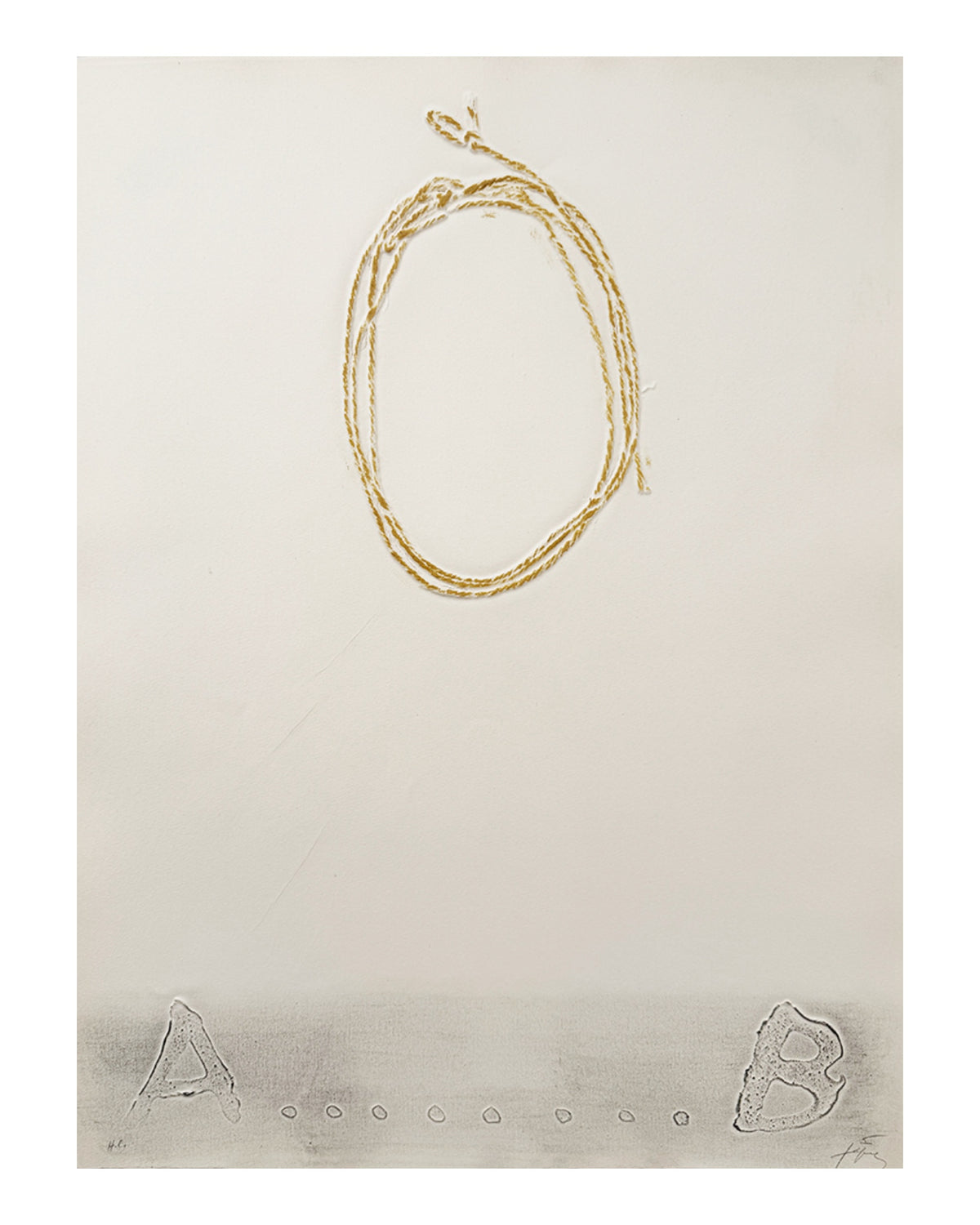 Antoni Tàpies · Cordill