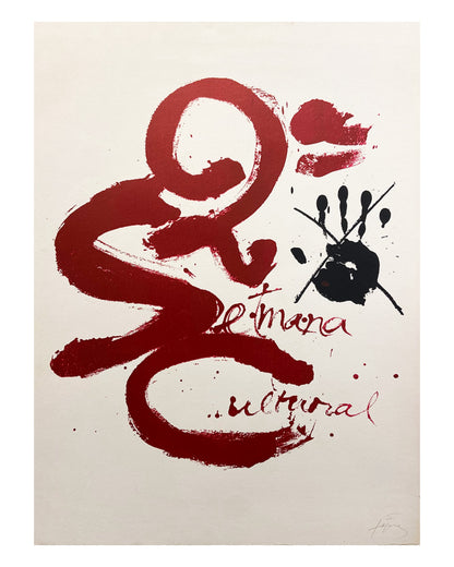 Antoni Tàpies · 2a Setmana Cultural