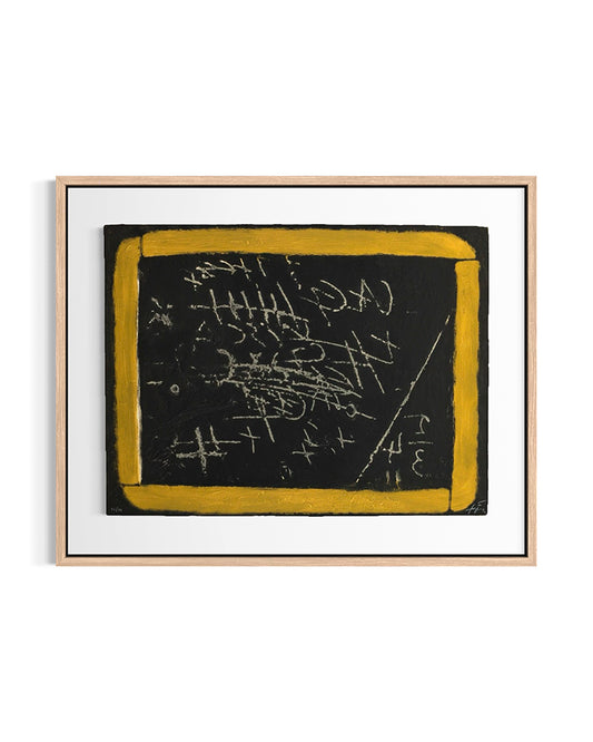 Antoni Tàpies · Pizarra