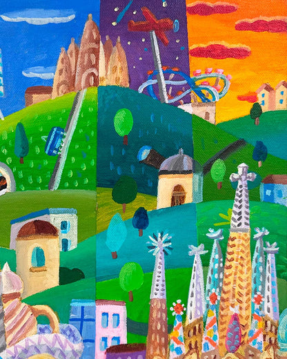 Philip Stanton · Barcelona Skyline