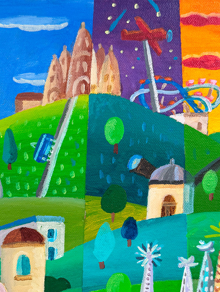 Philip Stanton · Barcelona Skyline
