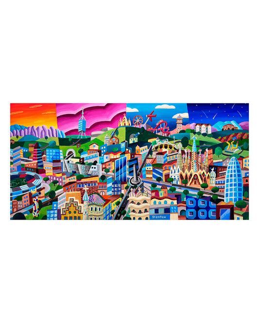 Philip Stanton · Barcelona Skyline (Grande)