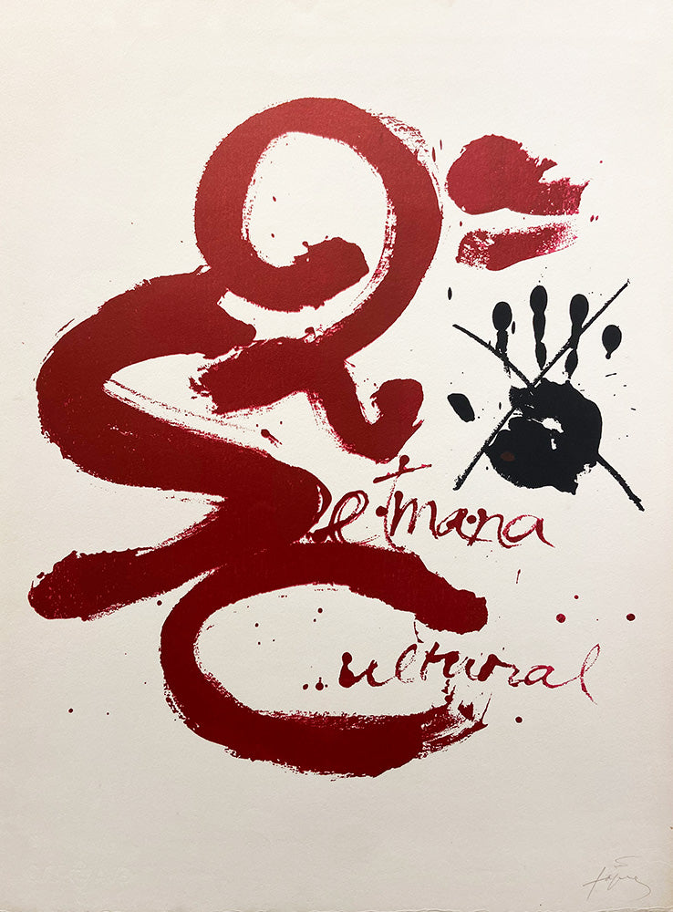 Antoni Tàpies · 2a Setmana Cultural