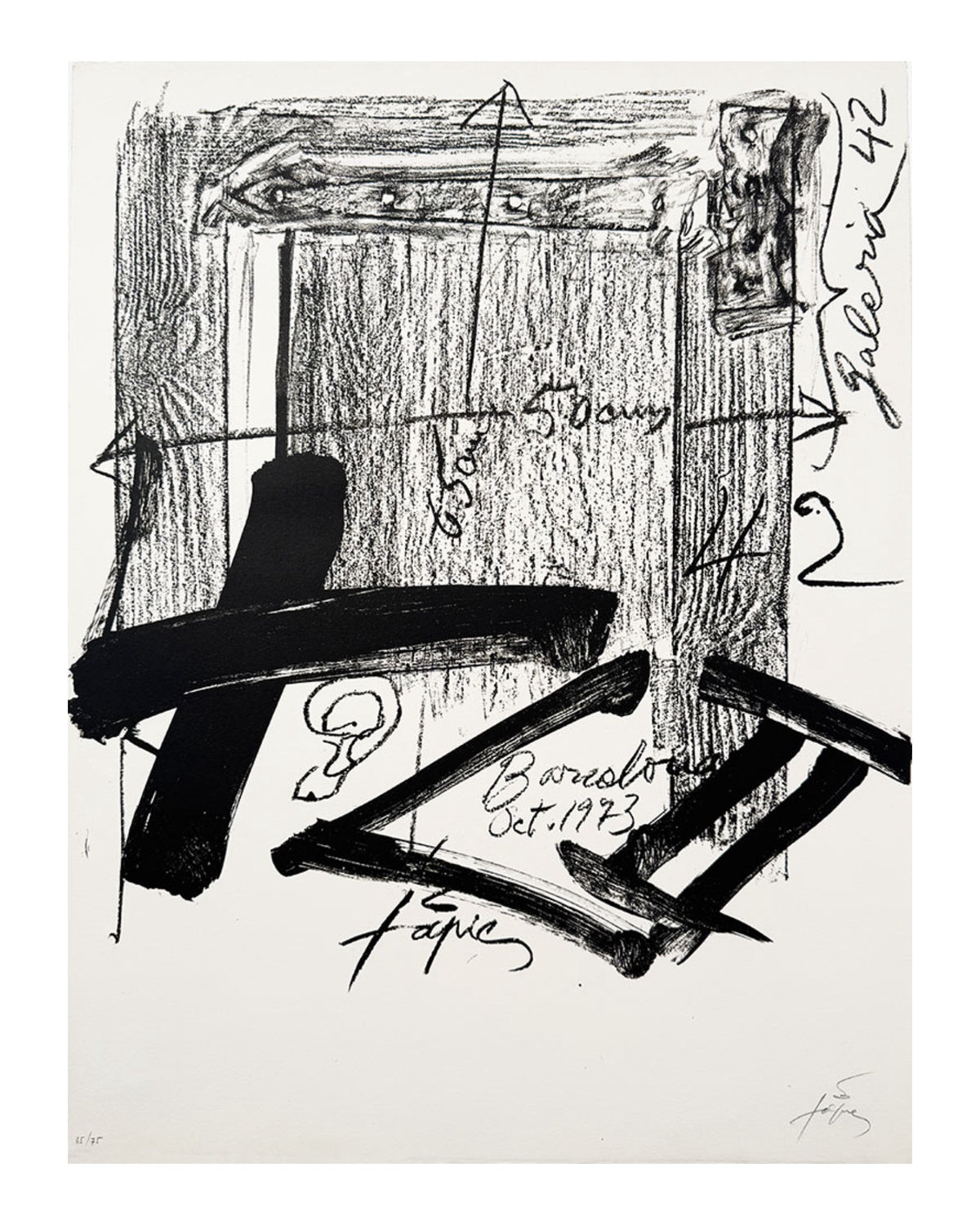 Antoni Tàpies · Poligrafa XV Years