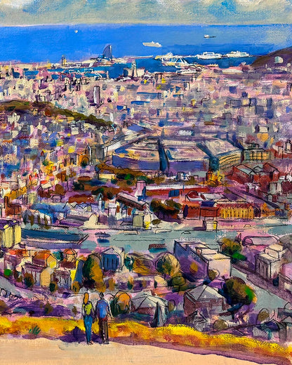 Josep Moscardó - Barcelona panorama II