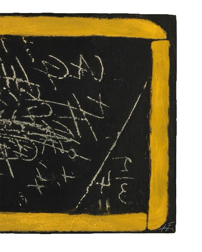 Antoni Tàpies · Pizarra