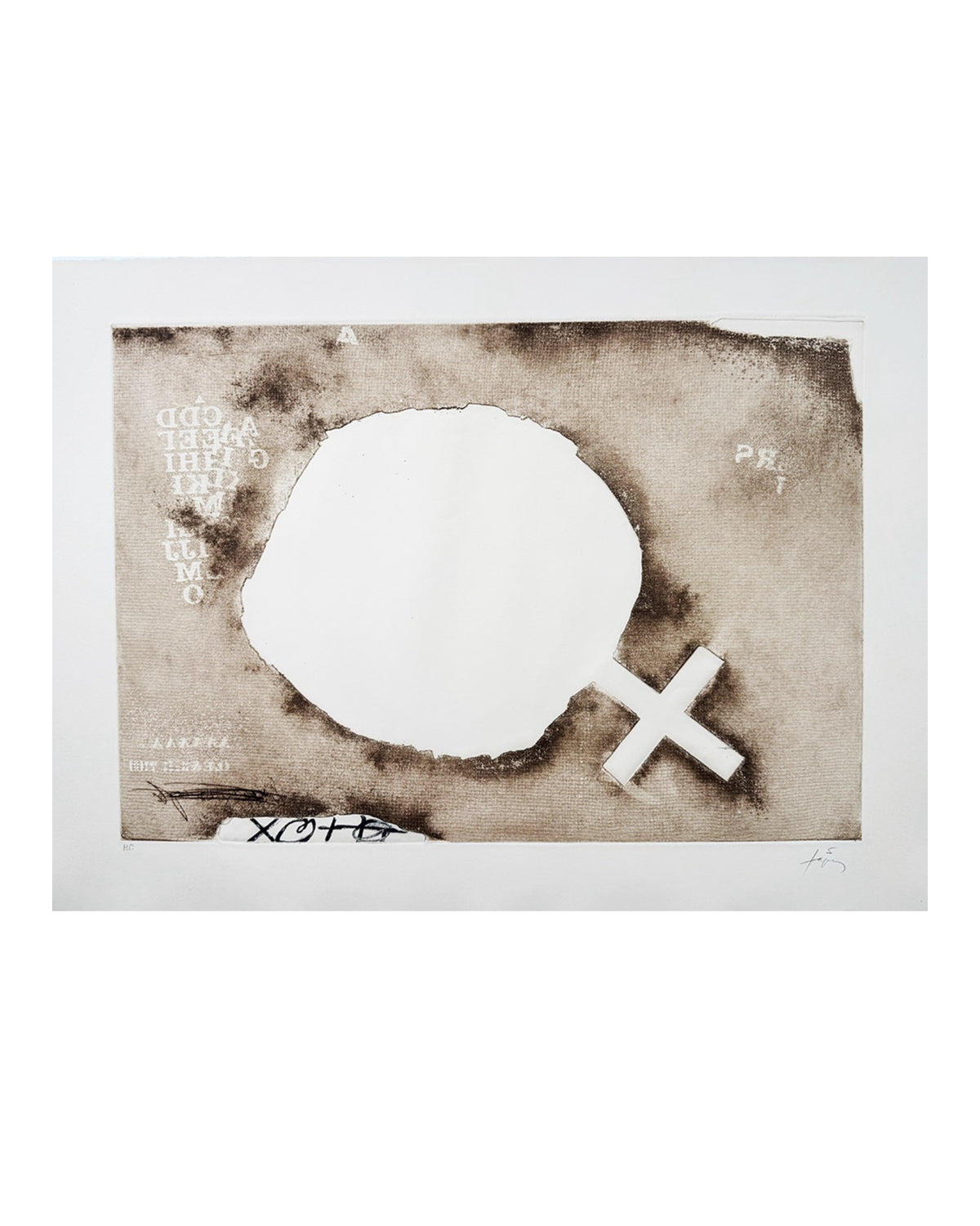 Antoni Tàpies · Burnt Paper