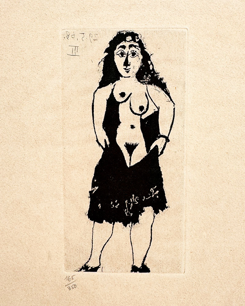 Pablo Picasso · Maja amb vestit curt