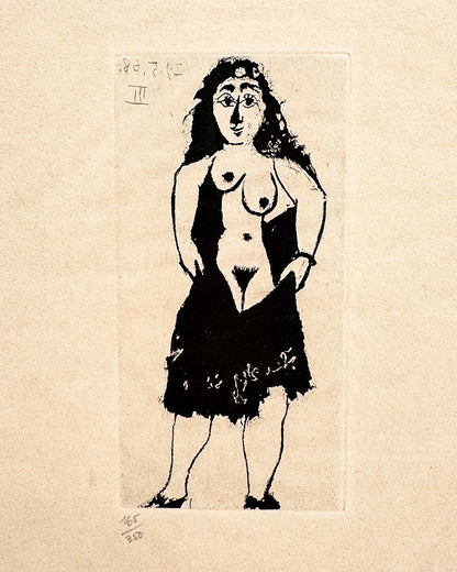 Pablo Picasso · Maja amb vestit curt