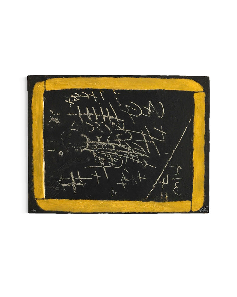 Antoni Tàpies · Pizarra