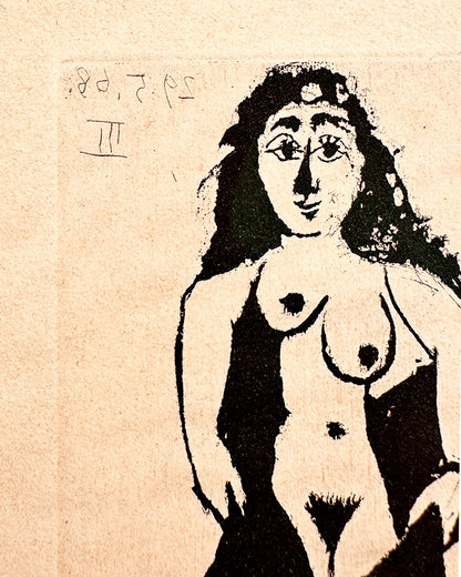 Pablo Picasso · Maja amb vestit curt