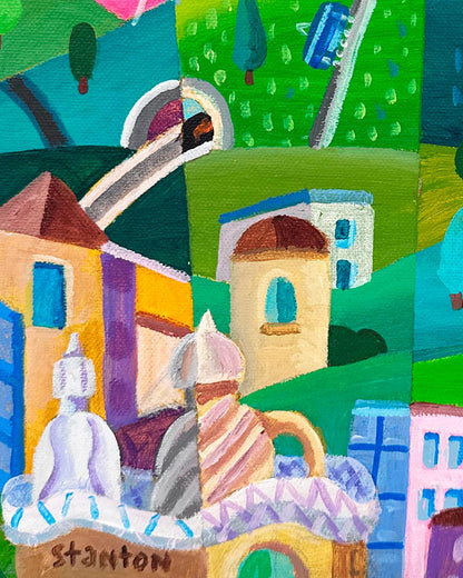 Philip Stanton · Barcelona Skyline