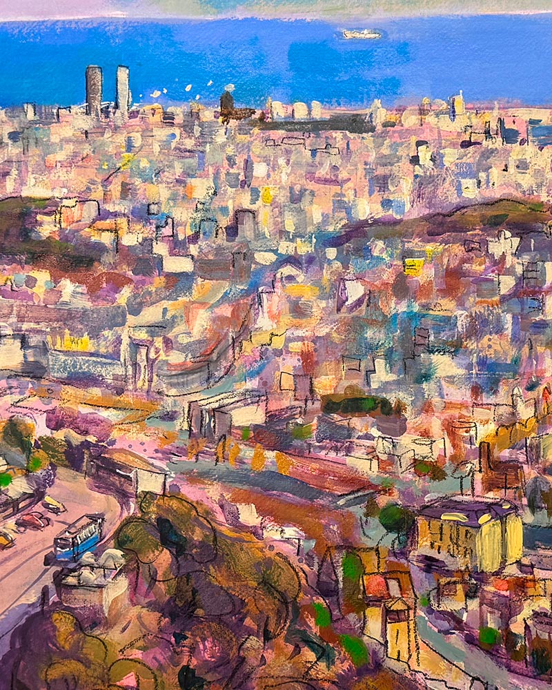 Josep Moscardó - Barcelona panorama II