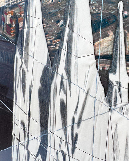Christo · Mi catedral de Colonia envuelta ( Proyecto para Colonia - Alemania)